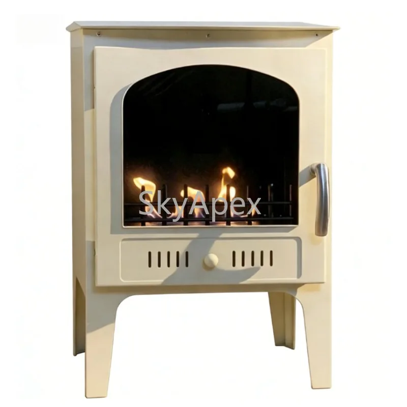 

Winter Indoor Smokeless Real Flame Bio Ethanol Fireplace Safe Efficient Large Area Whole House Heater Living Room Bedroom Office