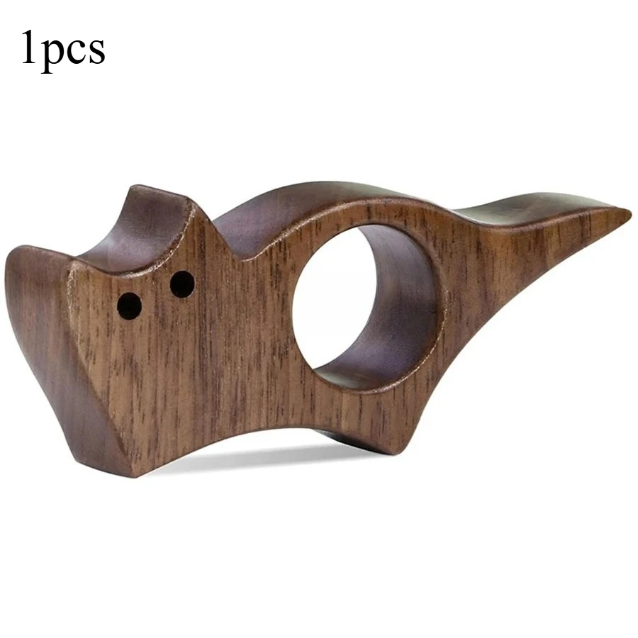 Wooden Pet Cat Dog Reading Bookmark Supplies Student Bookmarks Rings School Pages Guide Marker Marking Sign Book Page Holder
