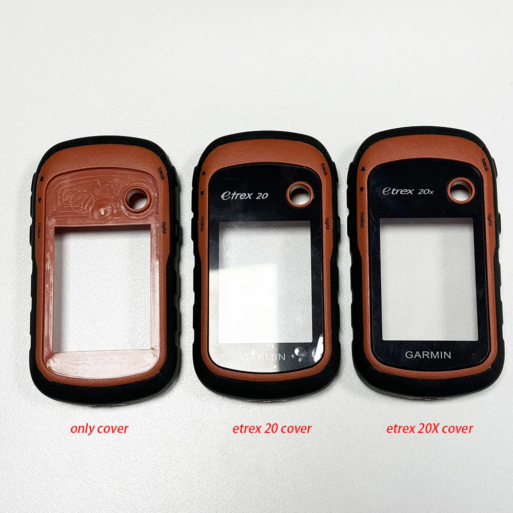 Handheld GPS Optional Part For GARMIN Etrex 20 20X Front Cover Case With/Without Front Panel Glass Panel Side Buttons Replacemen