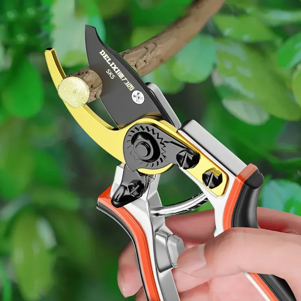 Pruning Scissors Trim Horticulture Garden Tools Shear Diameter Steel Blade Labor-saving Scissors Folding Saw Pruning Tools Set