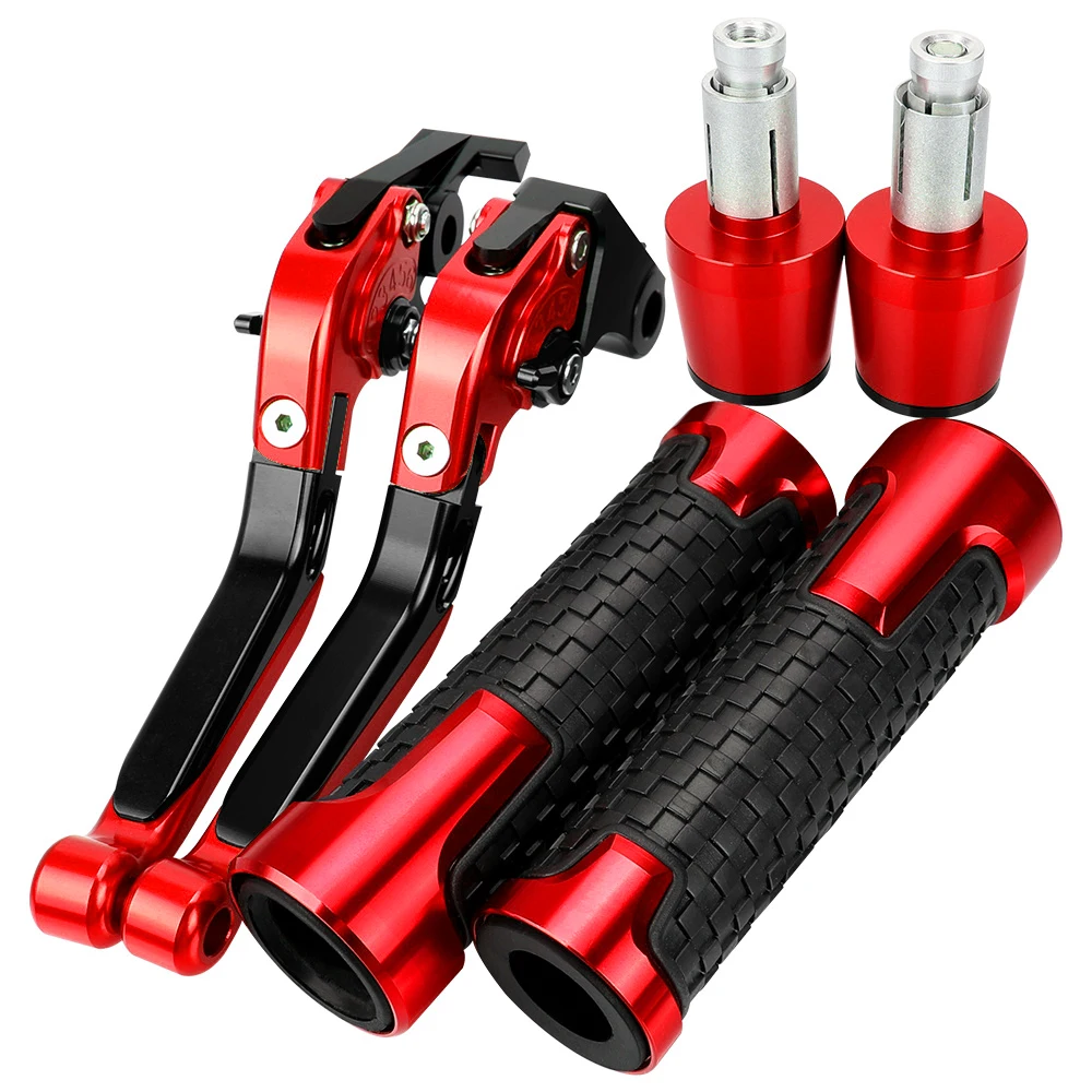 

For Gilera NEXUS 500 Accessories Motorcycle Aluminum Adjustable Brake Clutch Levers Handlebar Hand Grips Ends NEXUS500 All Years