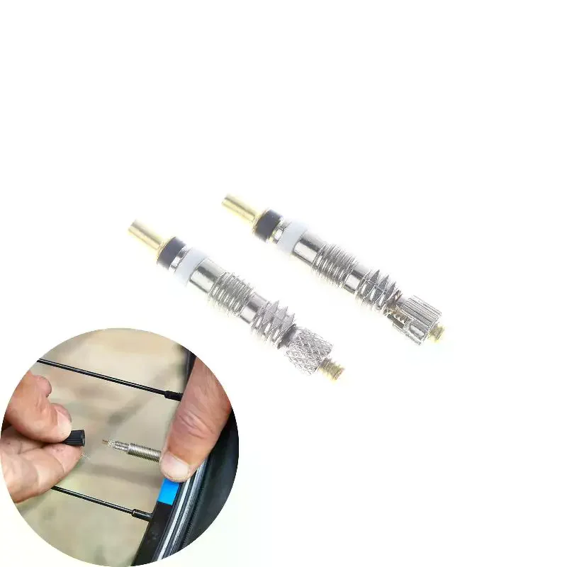 2/6/10 قطعة استبدال إصلاح الدراجة النحاس لايحتاج الأساسية دراجة للإزالة بريستا صمام الأساسية للدراجة الجبلية الطريق #3