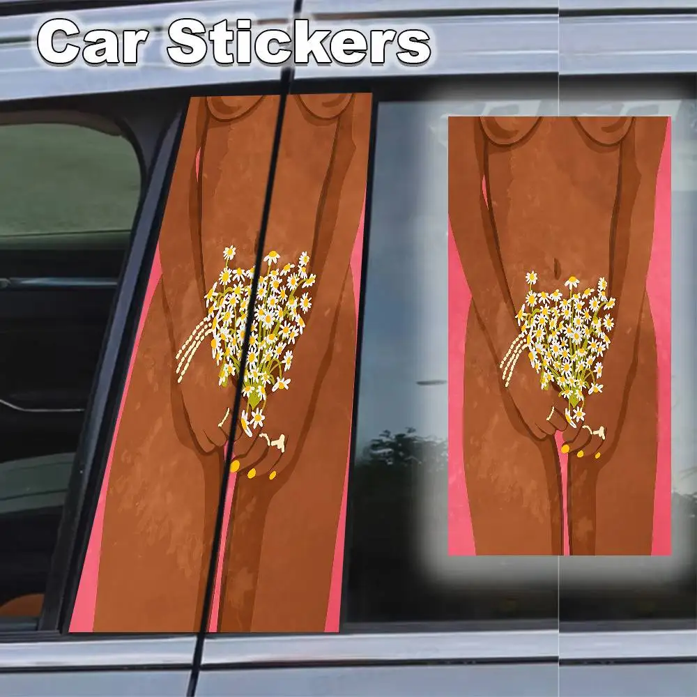 

Passion Girl Painitng холст настенная художественная наклейка на боковую дверь B-стойка водостойкий автомобильный аксессуар для него дизайн столба идея подарка