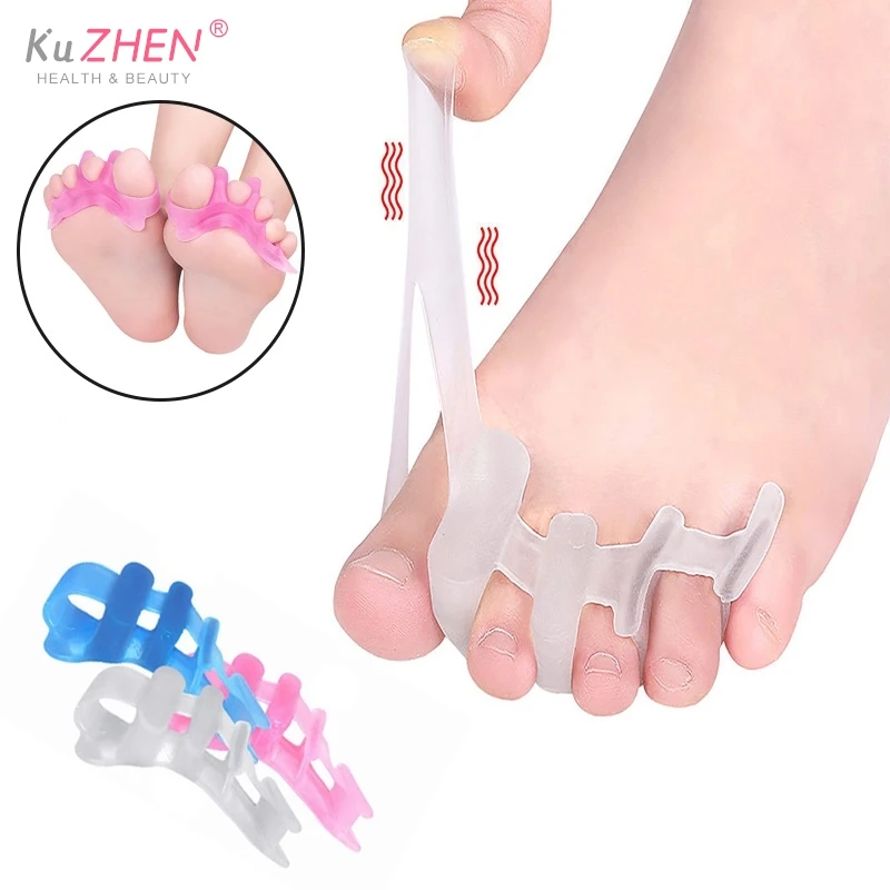 Fingers Feet Haluksy Toe Spreader Bunion Corrector Toe Separator Hallux Valgus Corrector Bunions Finger Separator Toe Corrector