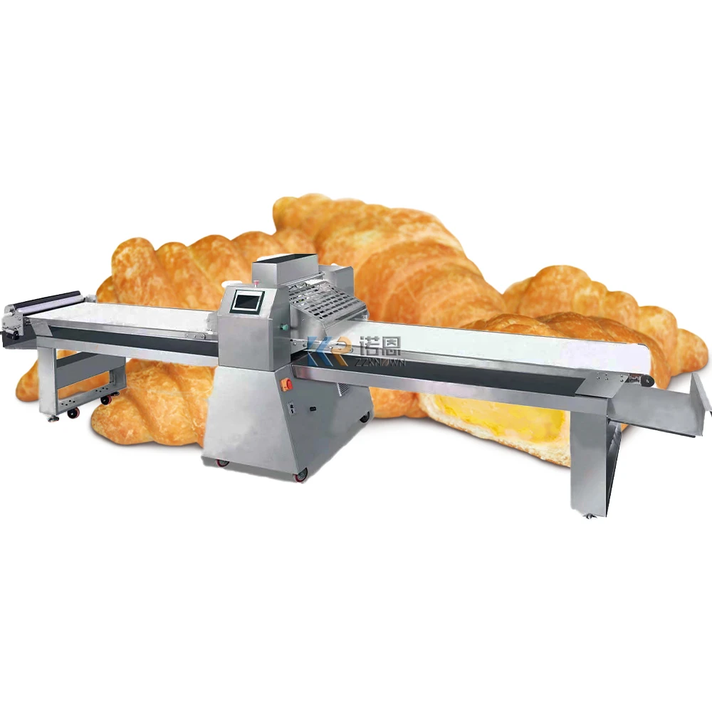 Croissant Machine Pastry Making Machine Manual Dough Sheeter Croissant Equipment High Yield Commercial