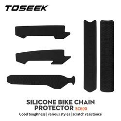 TOSEEK Bicycle Chain Sticker Scratch Protector MTB/Road Bicycle Anti Slip Sticker Protection Frame