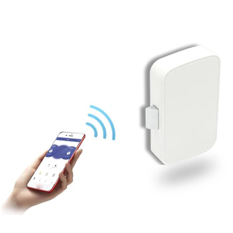 N99rtuya Smart Bluetooth APP Drawer Lock Free Hole Lock Invisible Lock Filing Cabinet Wardrobe Letter Box Lock