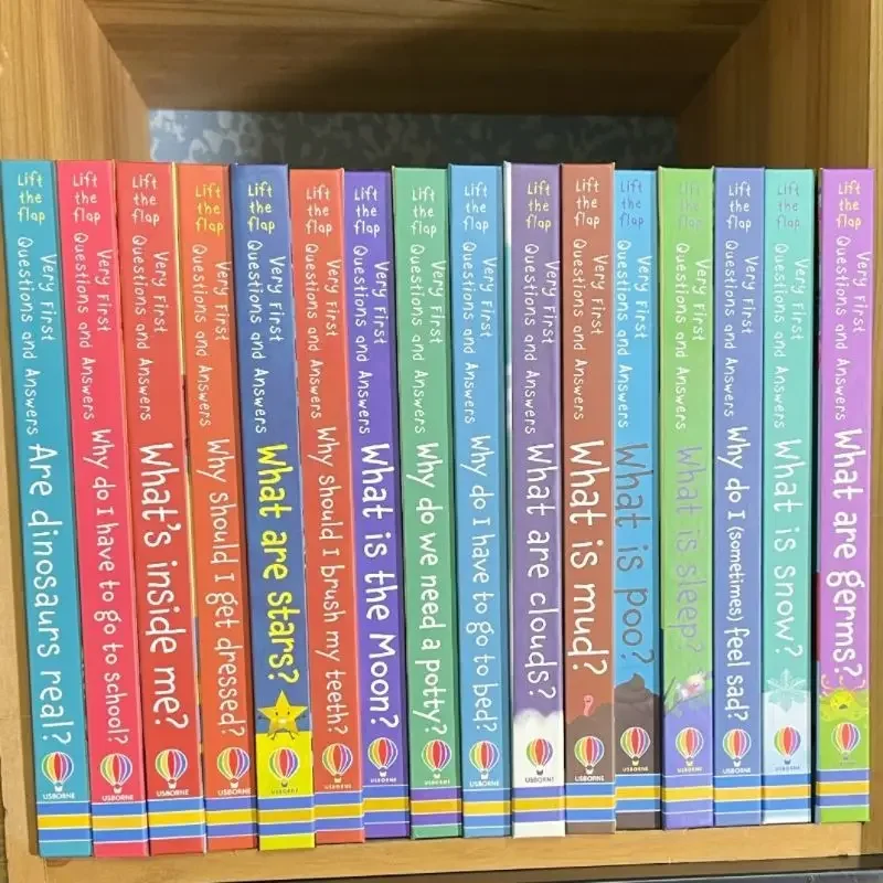 Usborne children ask and answer Life the flop children's science enlightenment cognition flip book English