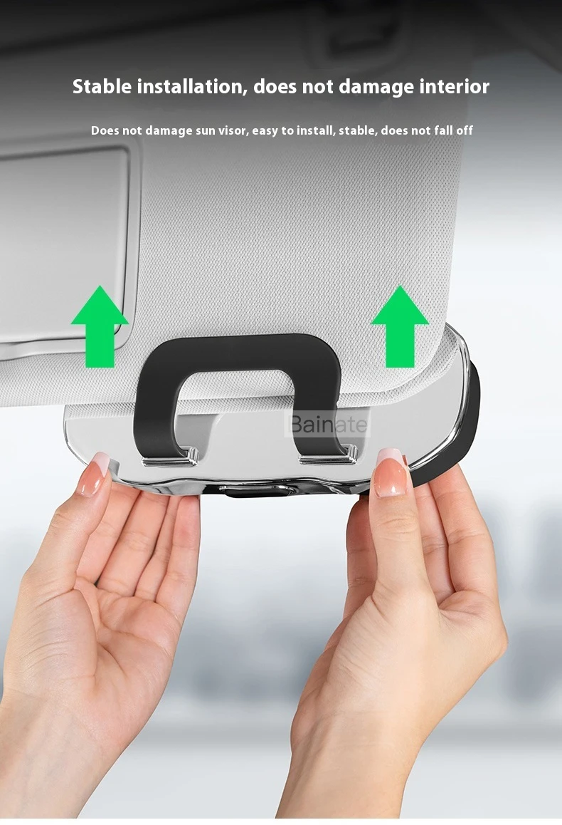 Tragbare Auto-Sonnenbrillenhalterung für Geely Galaxy EX2 EX5 EX5EM-i 2025 2026, Etui Brillenhalter Clip Box Auto-Brillenhalter – Detail 10