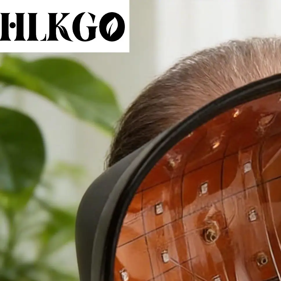 

Лазерный шлем HLKGO для роста волос, лазерная шапка для лечения выпадения волос для мужчин и женщин