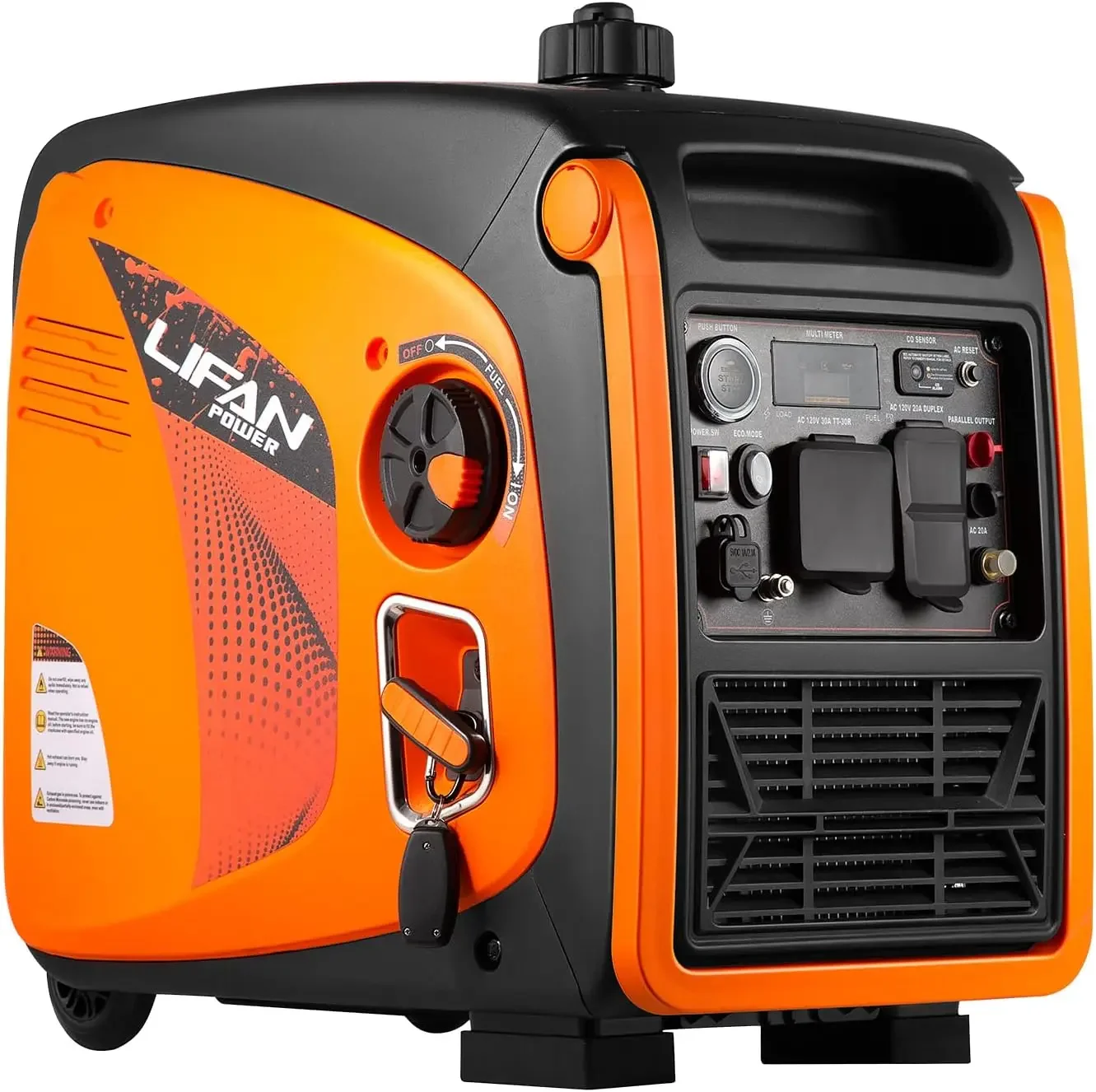 

Customizable Portable Inverter Generator With Dual Start Mode QuietFuelEfficient