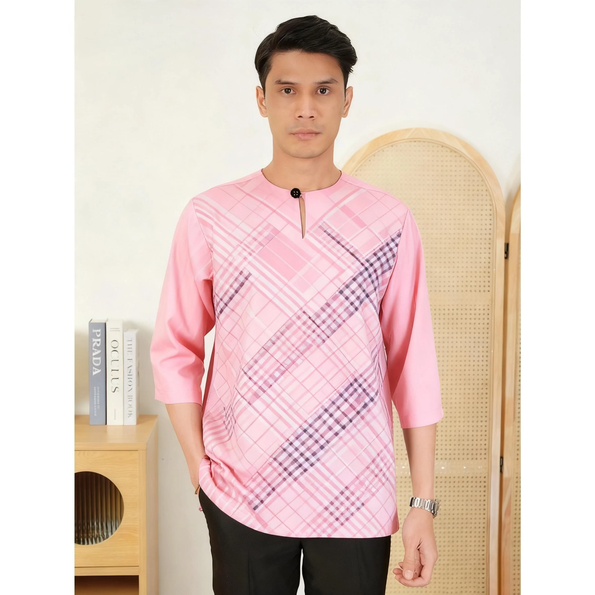 تي شيرت إسلامي بأكمام قصيرة عباية أمان جوبا باكستان مسلم المملكة العربية السعودية جلابة روبا أرابي دي كاميسا رجالي Muçulmano #6