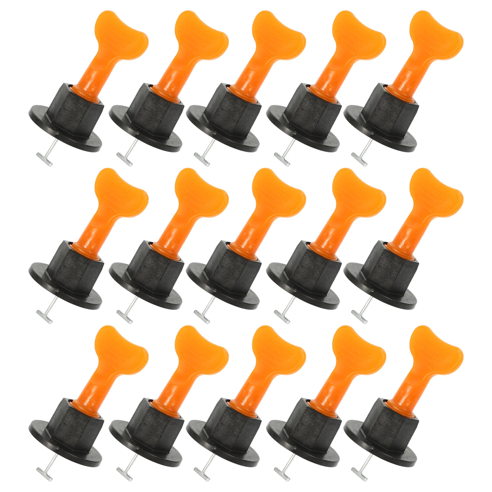 

50 set Tiles Plastic Leveling System Professional Leveler Locator Tile Spacer Construction Tile Auxiliary Tool Kit