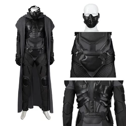 Halloween Arrakis Aka Dune2 Cosplay Costume Fremen Stillsuit Paul Atreides Costume Armor Suit with Tops Jumpsuit Mask Halloween