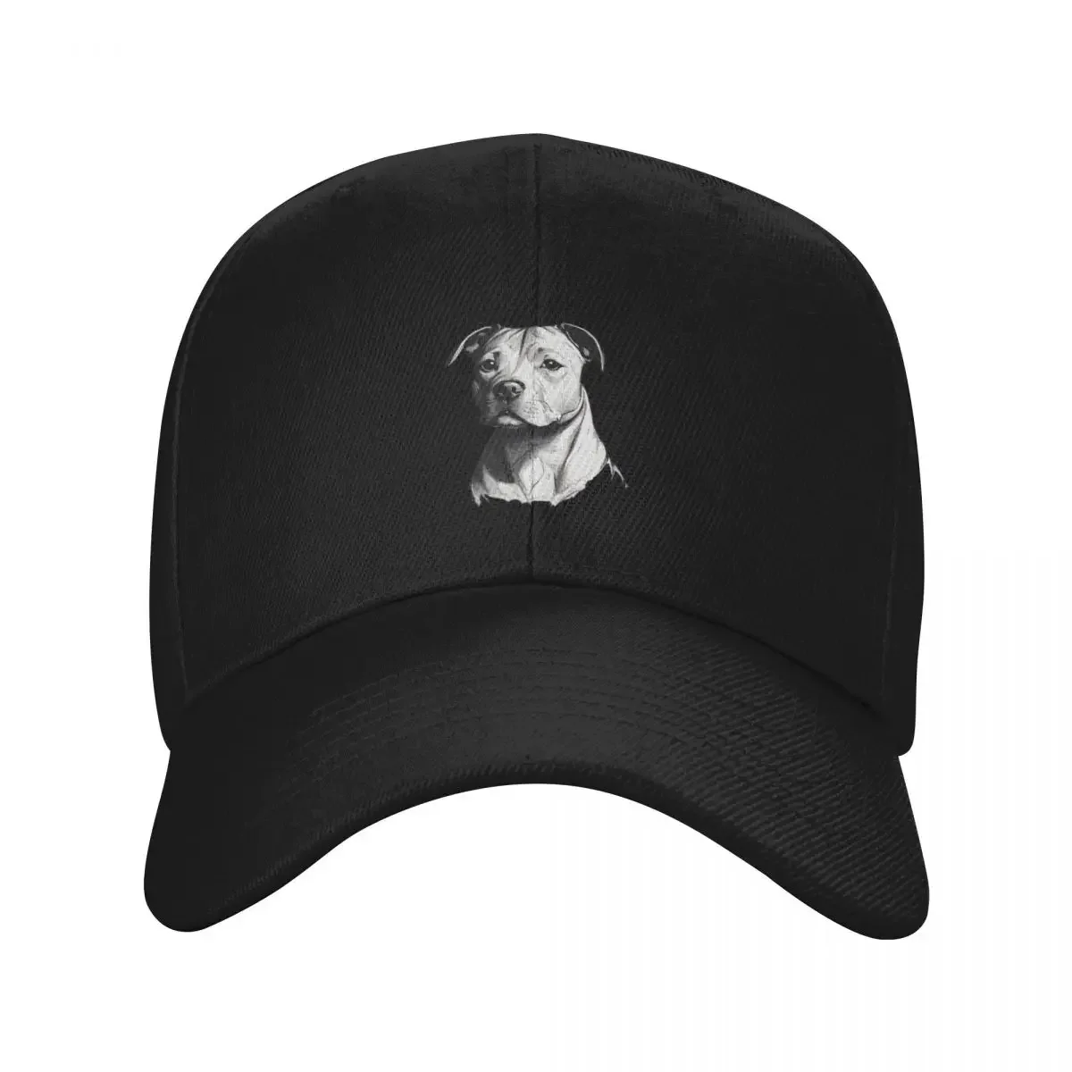 Staffy love Baseball Cap tea Hat Big Size Hat Hats For Men Women's