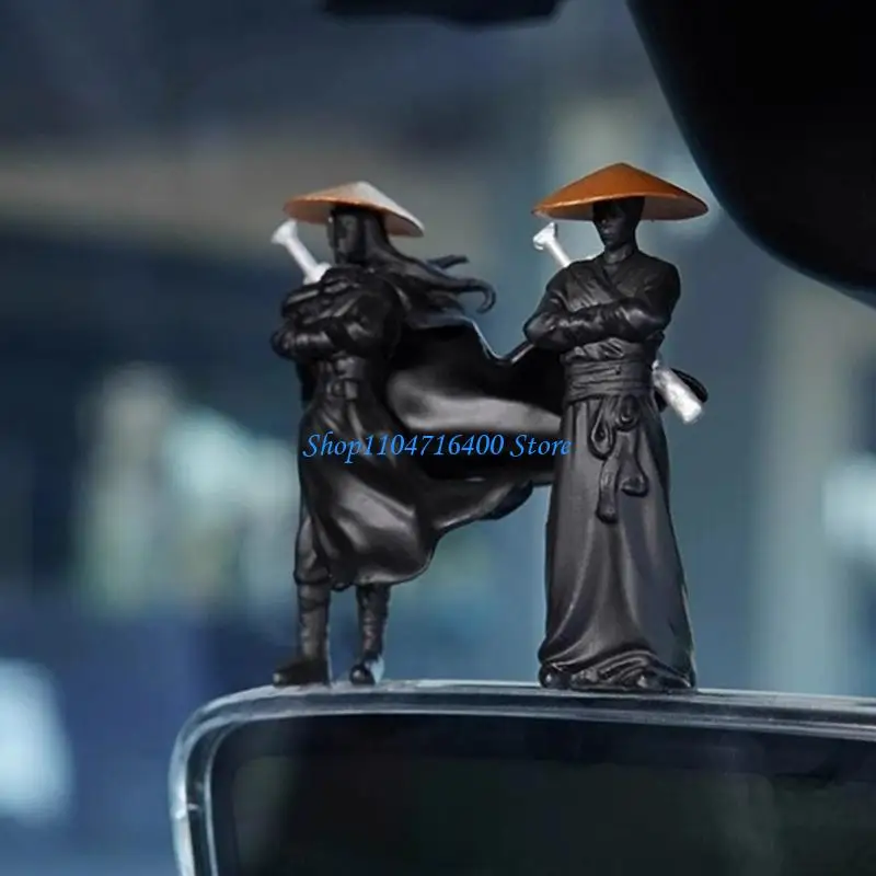 y1gd-Традиционная-статуя-фехтовальщика-Плотное-дополнение-к-автомобилю-со-съемным-основанием-Безопасный-нескользящий-план-для-В