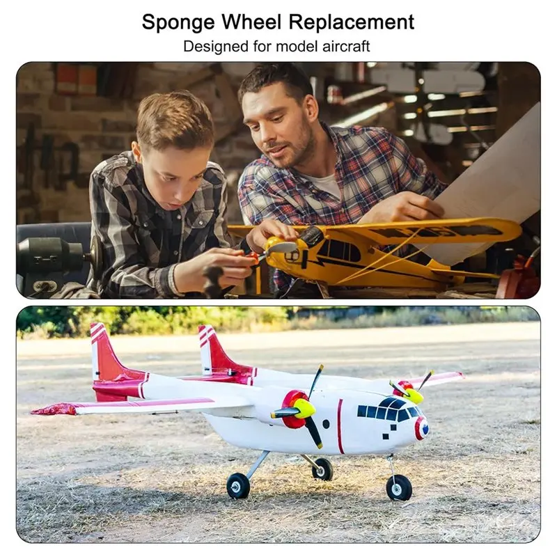 MACH-Sponge Tires- For 2Pcs 5