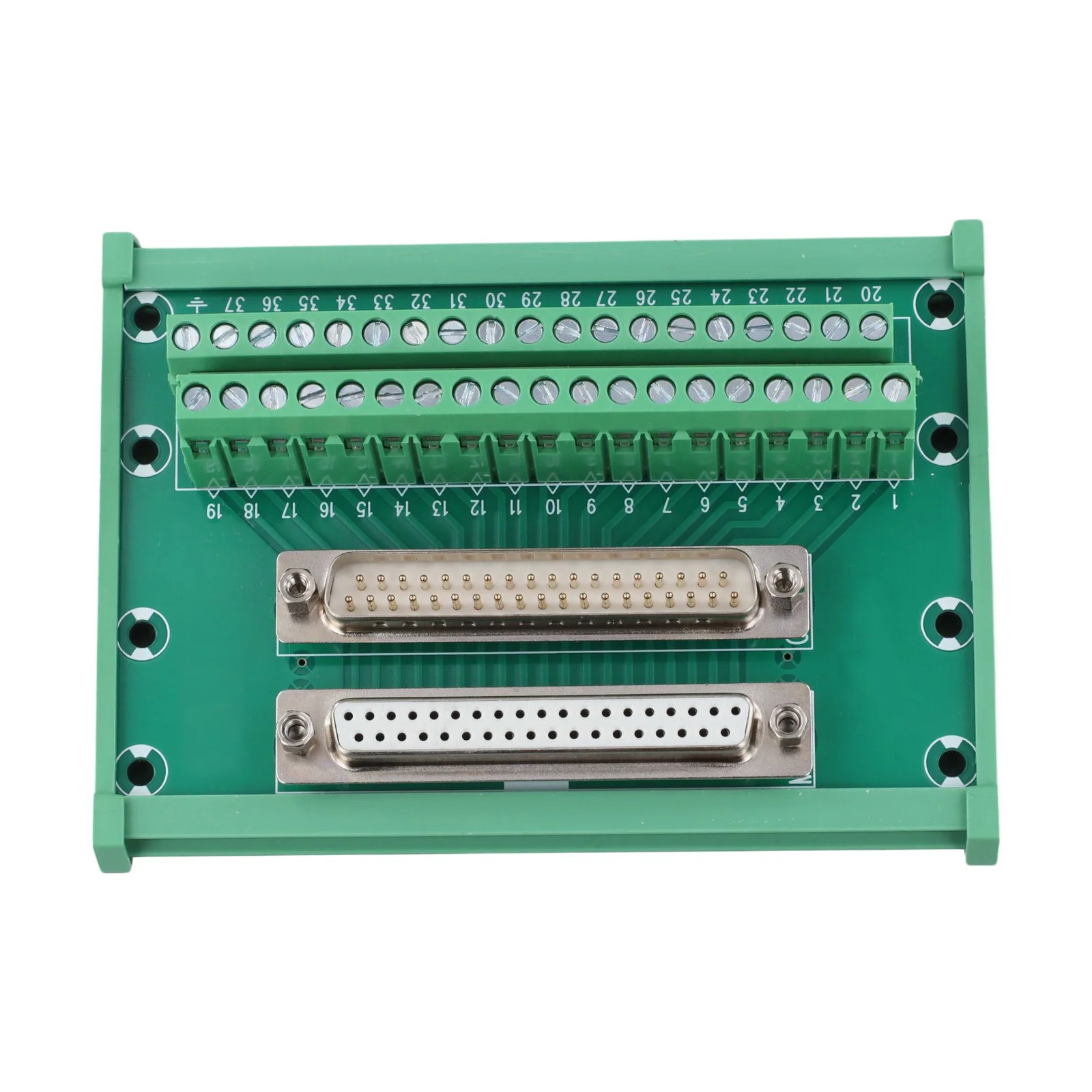 D-SUB Adapter DB37 Terminal Block 120*86*52mm 1.0A Current Rating 16-26 AWG Compatibility Gold Plated Connector