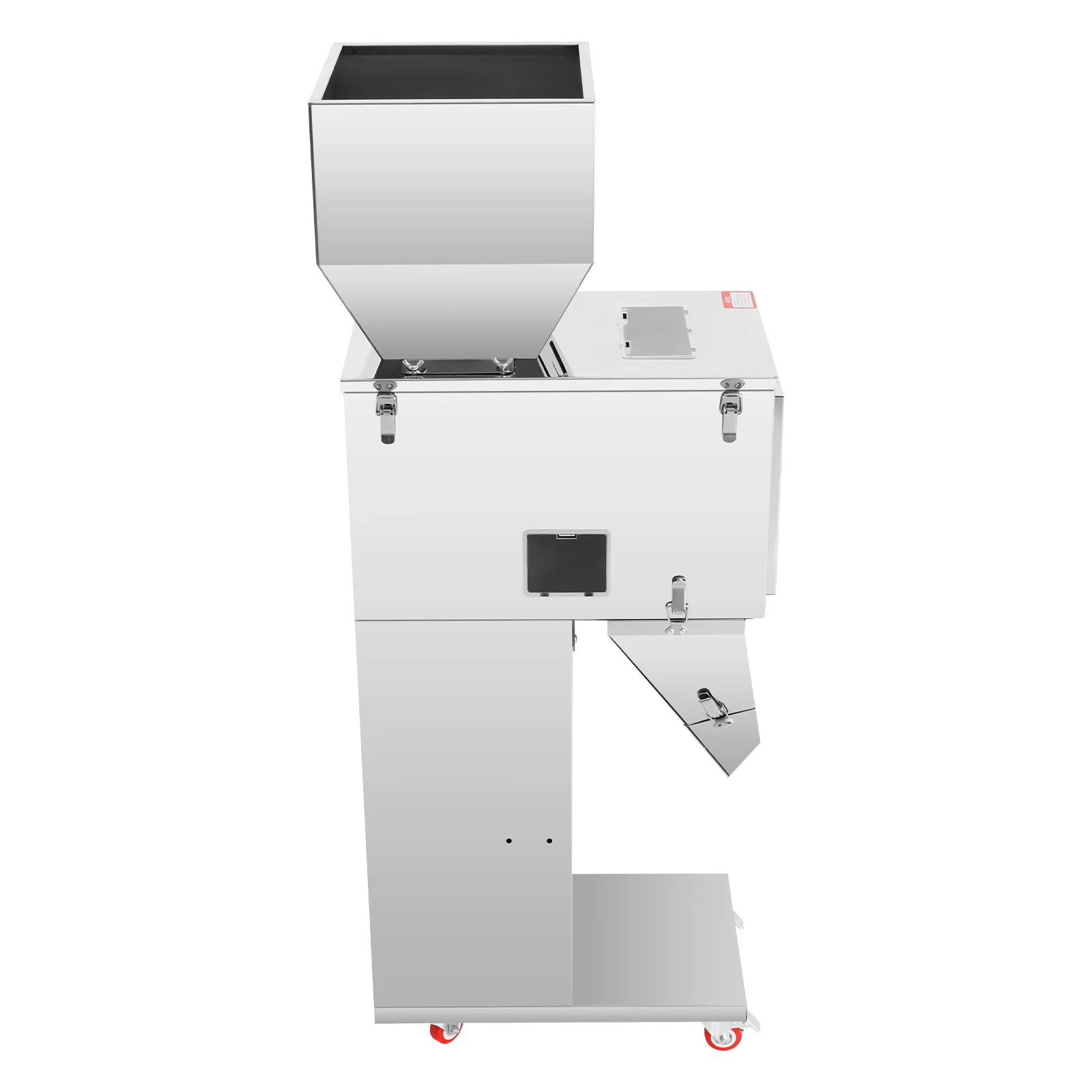 110V Automatic Weighing Filling Machine Particle Dispenser with Foot Pedal & Display, Weigh Filler Adjustable Filling Range