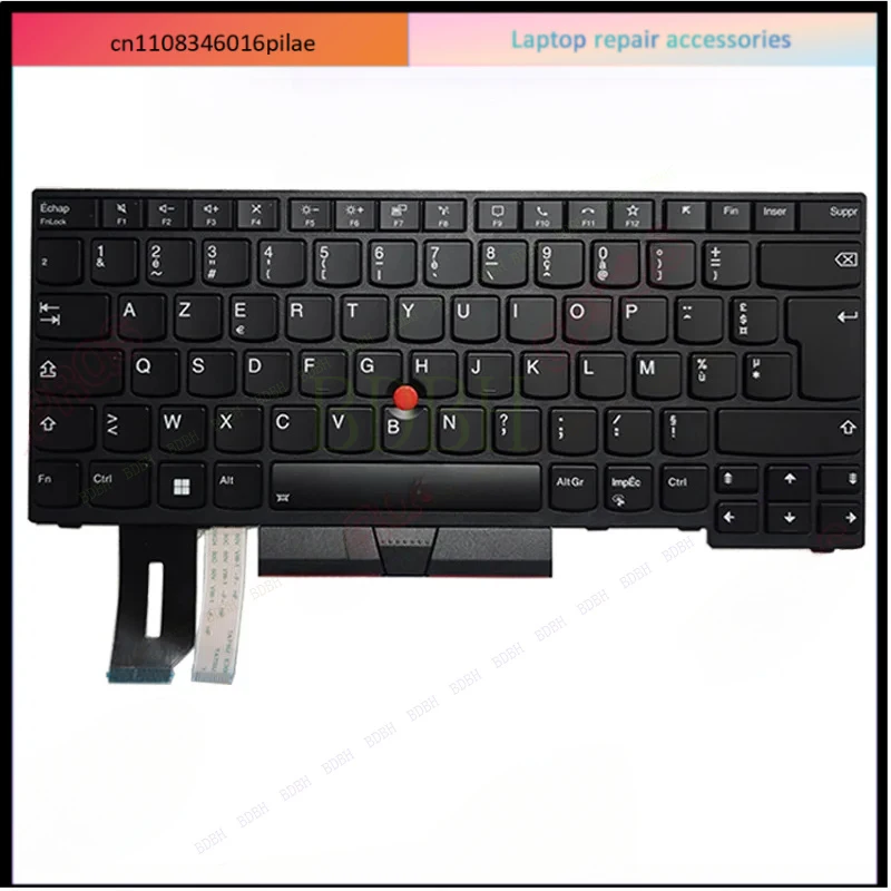 NEW For Lenovo Thinkpad T14 Gen1 / P14s Gen2 French/Swiss Laptop Keyboard Backlit