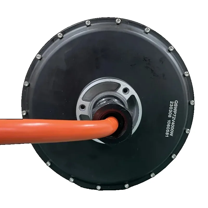 

QS 273 8000W 72V 50H V3 Single Shaft Hub Motor for Four Wheels E-Car Vehicle