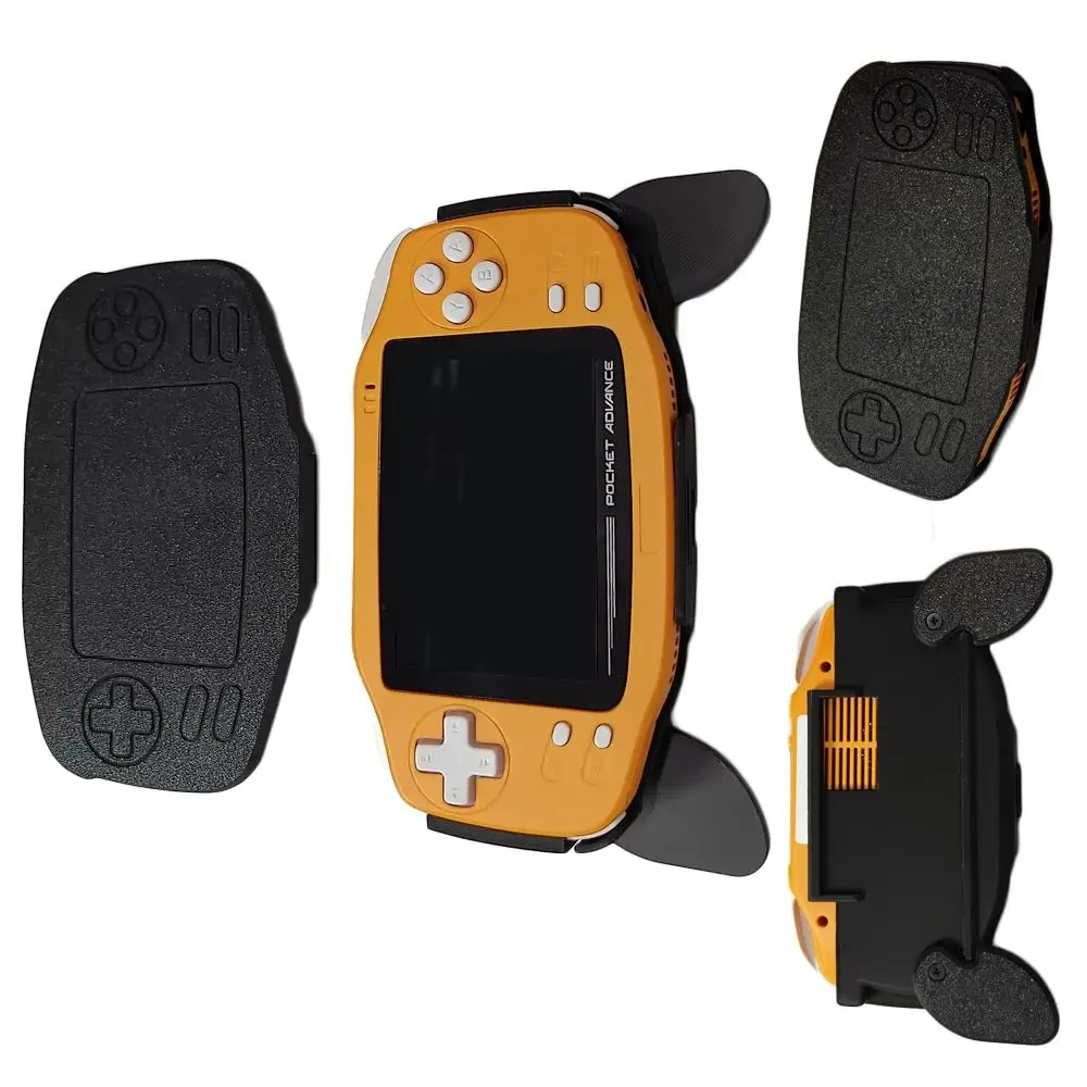 Retractable Hidden Ergonomic Grip for KONKR Pocket Advance, 3D Printed Controller Grip with Screen Cover Full Access