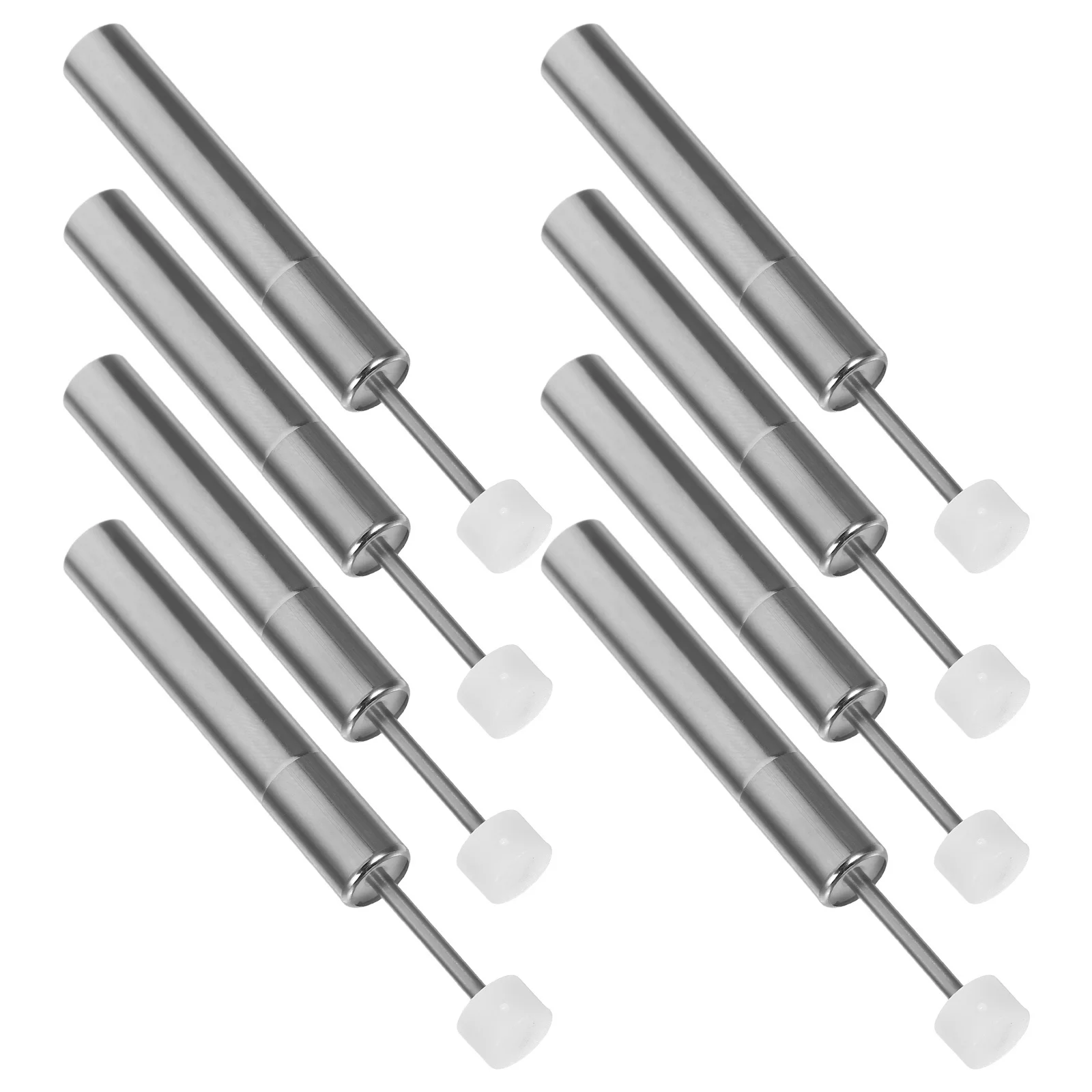 

8pcs Trash Can Damper: Hydraulic Soft Close Mechanism For Silent Lid Closure, Steel Plastic Piston Replacement, Smooth