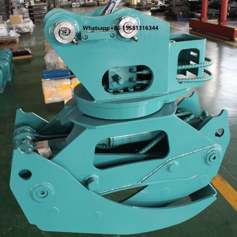 High Quality Customized Excavator Grapple Excavator Attachment