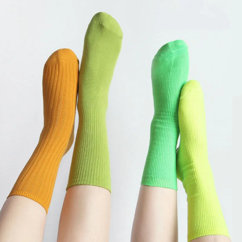 Meias de dança profissional algodão mid-tube inferior moderna meia de dança antiderrapante silicone indoor fitness meias chão dança esporte