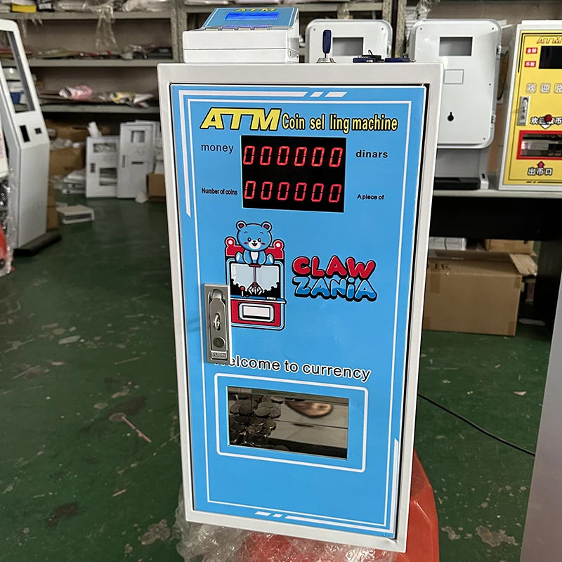 آلة تبادل الرموز المخصصة آلة تبادل الرموز الصغيرة آلة تبادل العملات المعدنية الصغيرة ATM