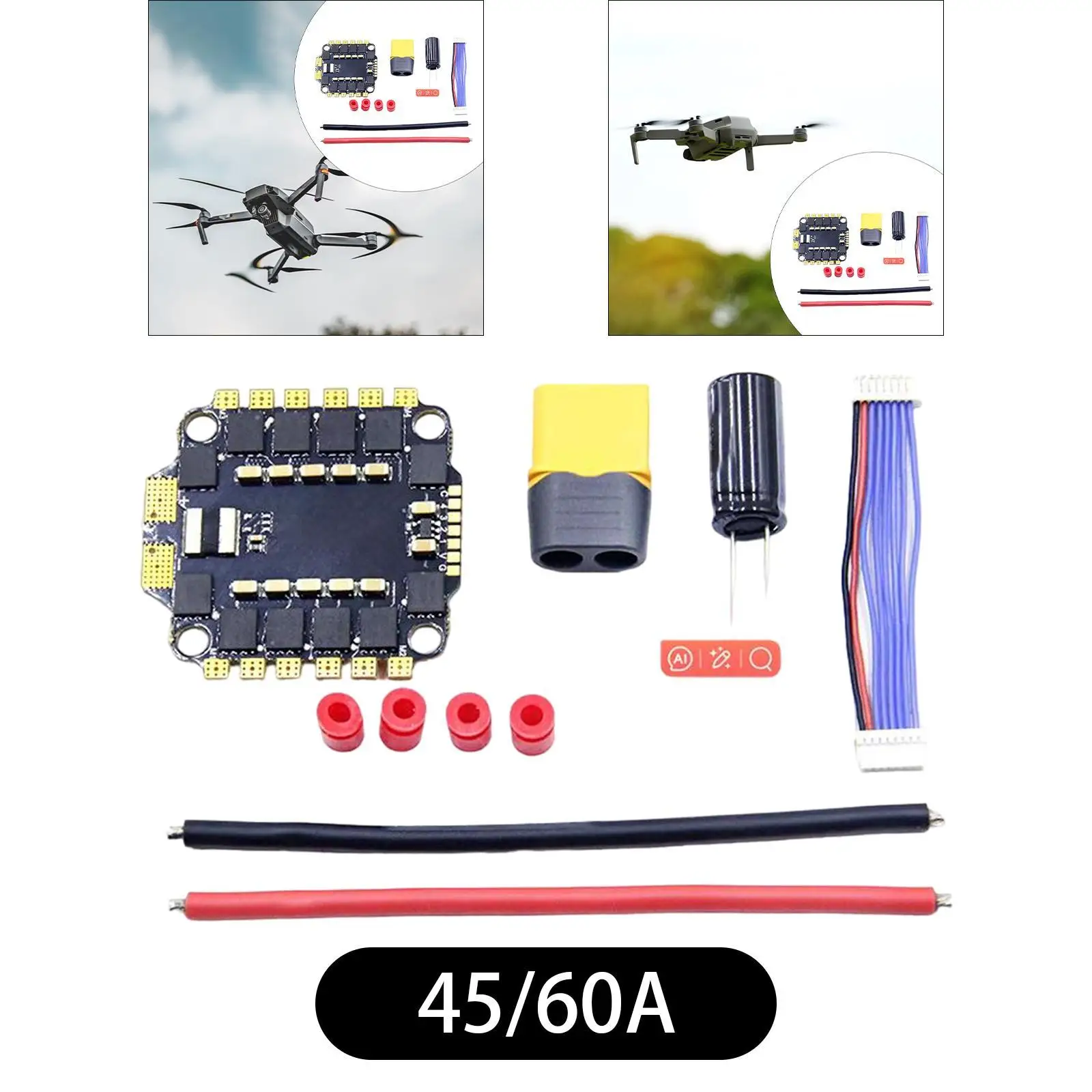 

ESC Configuration for Quadcopter, FC Stack, Brushless Motor Support