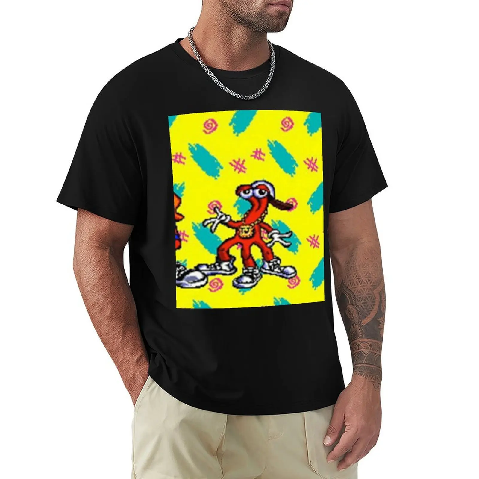 

Toejam and Earl T-Shirt vintage graphic tee customizeds topping mens fashion