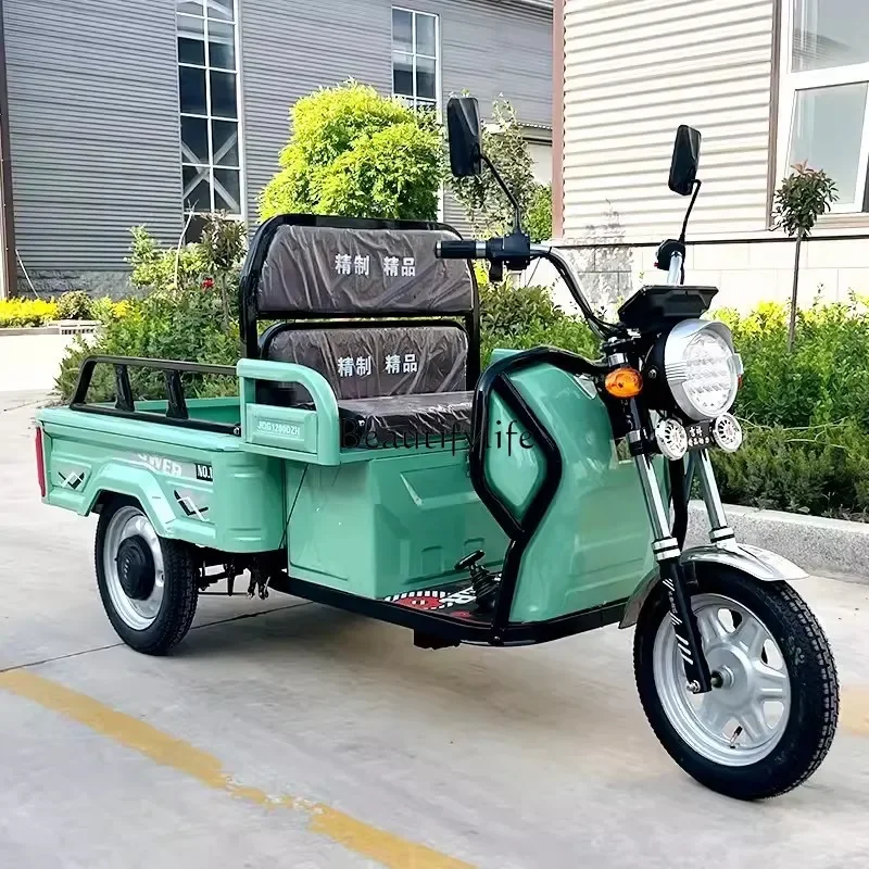 

pg45Electric Double Seat Loading Small Household Tricycle