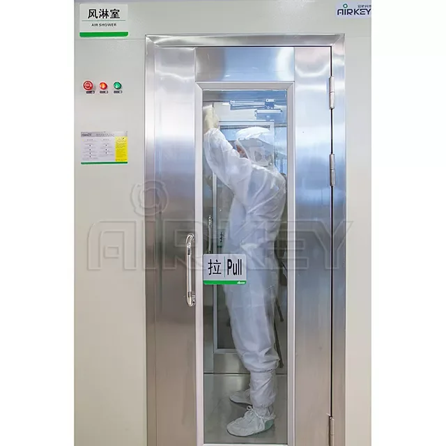 Stainless Steel Certified New Air Shower for Cleanroom Industries with Motor As Core Component