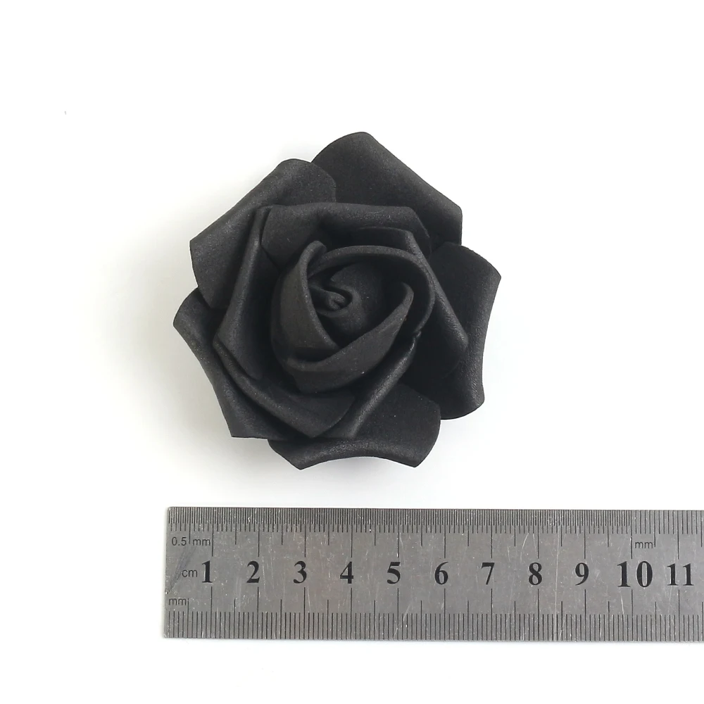 10/20/40pcs Rose Artificial Flowers Heads 7CM Fake Flowers Wedding Decoration Home Room Decor Garden Party DIY Garland Accessory
