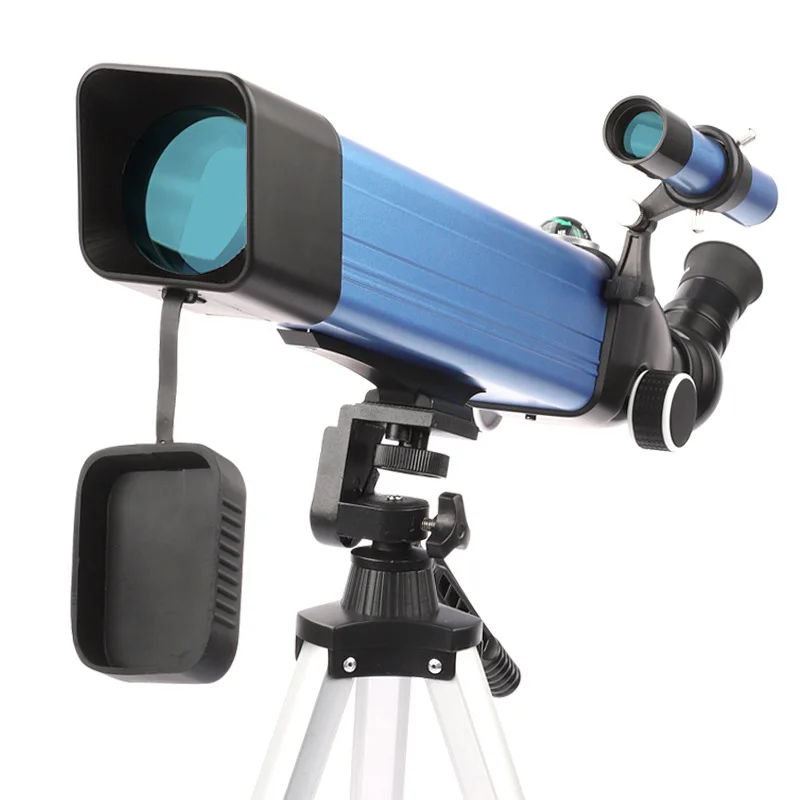 Télescope d'Équilibrage Réfracteur avec Trépied Réglable, Objectif de 60mm, 20X-166X, pour l'Observation de la Lune, Support Mobile pour Enfant, Mayor Inner, 500mm