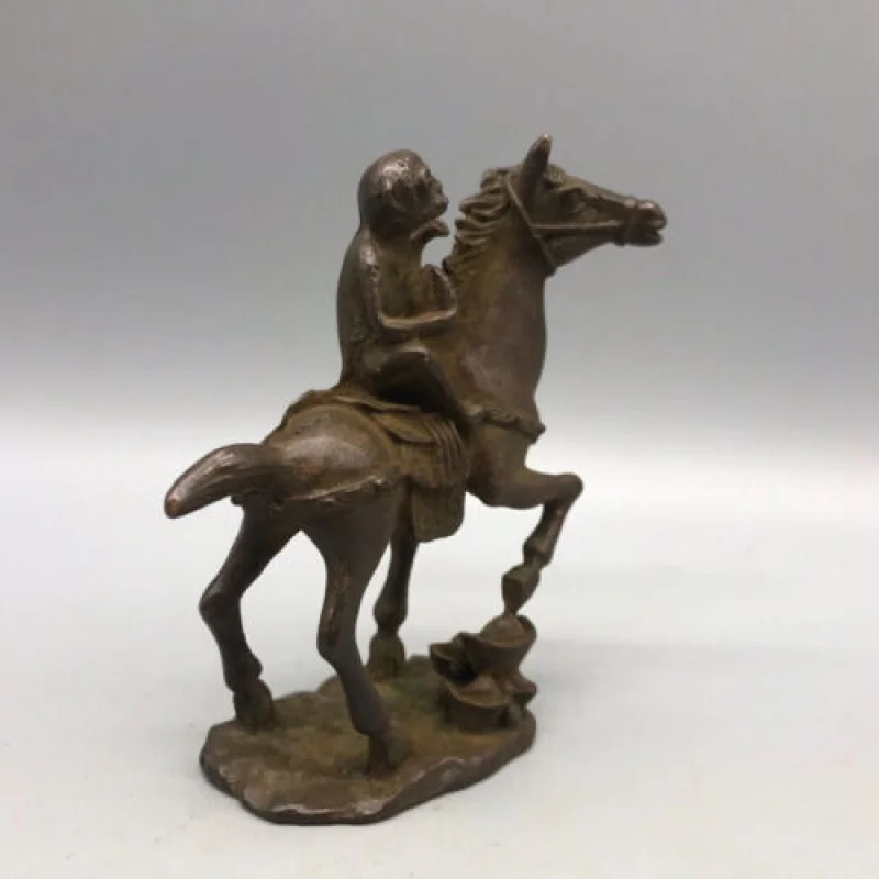 Bronze Ornaments Horse Vase Tang Ma Statue Collection Decoration