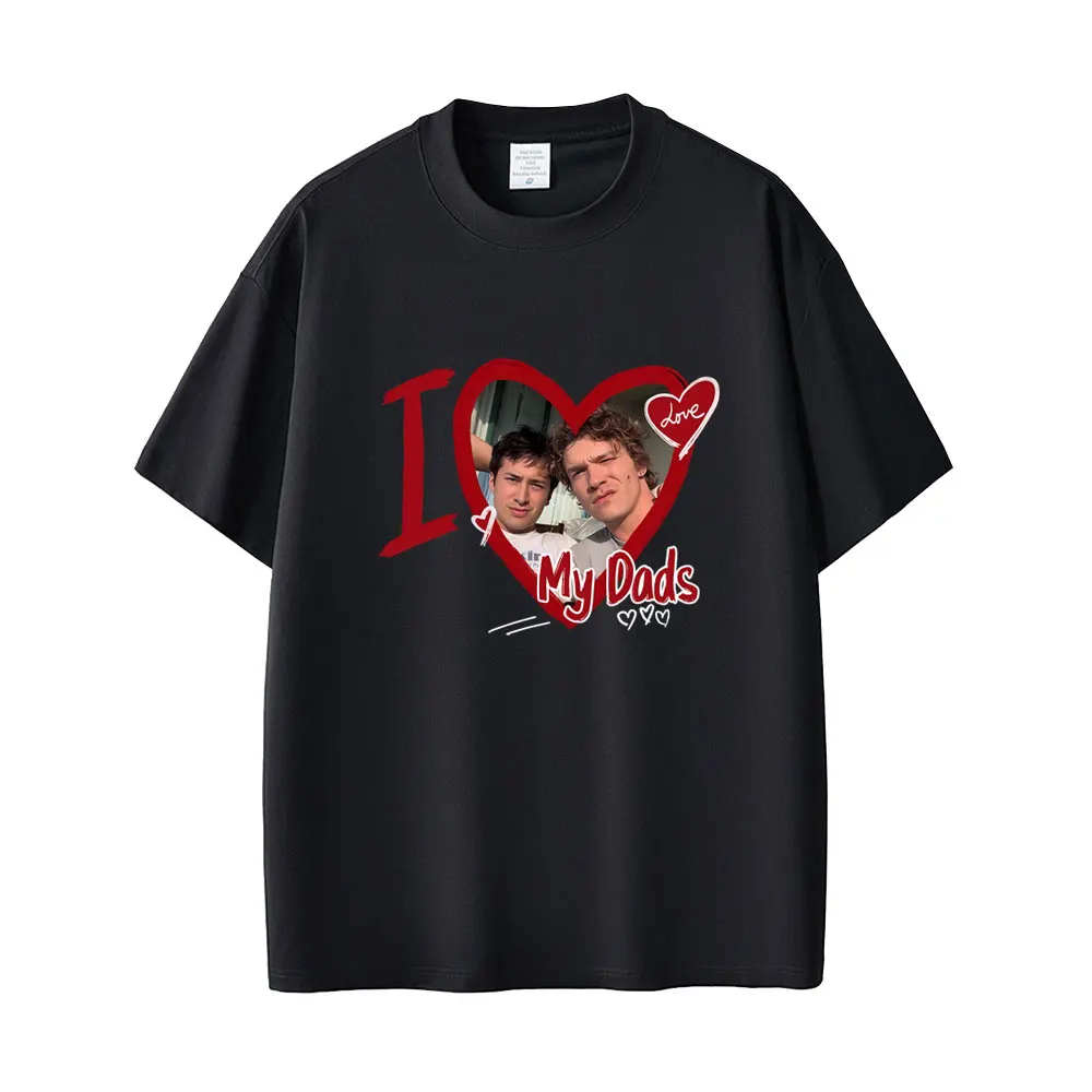 

I Love My Dads Heated Rivalry Shane Hollander‌ Ilya Rozanov Hollanov 2481 Graphic T-shirt Men Women Oversized Crewneck T Shirts