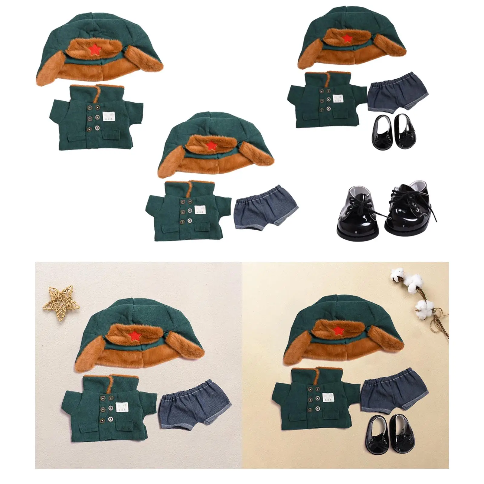 Fashion Doll Clothes Comfort Gifts Stylish DIY Supplies Accessories 38cm Doll Coat Outfit Doll Costume for 38cm Dolls Girl Dolls