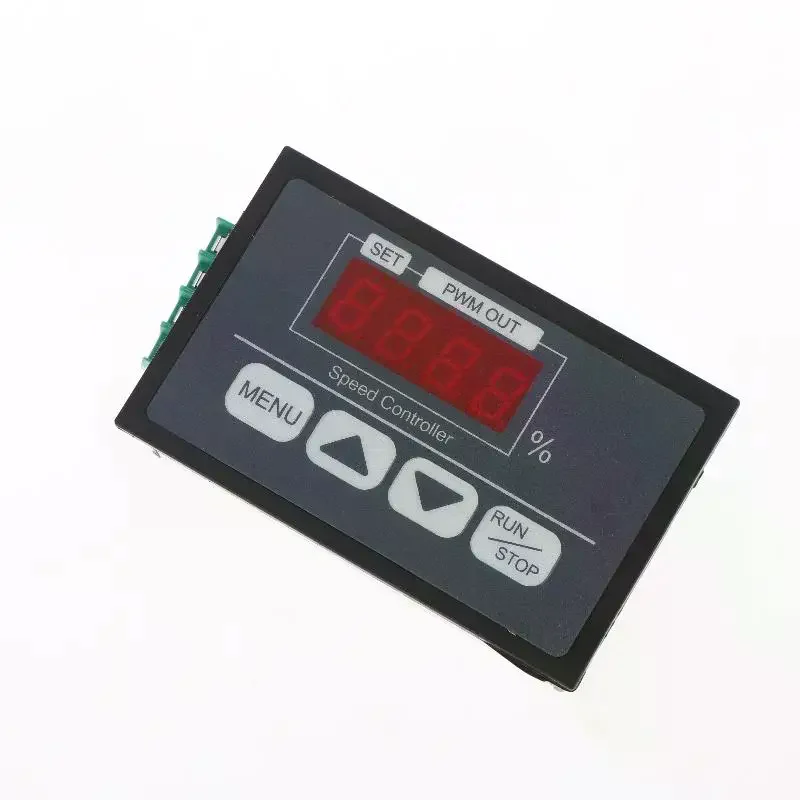 PWM DC Motor Speed Controller Digital Display Power Controller DC6-60V 30A Speed Controller Slow Start Stop Governor
