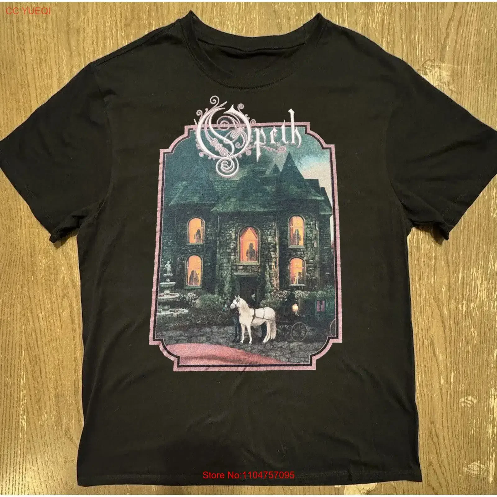 Album Poster Opeth Death Metal Band All size T Shirt CC029 vintage Washed Comfortable homme streetwear Breathable Unisex Soft
