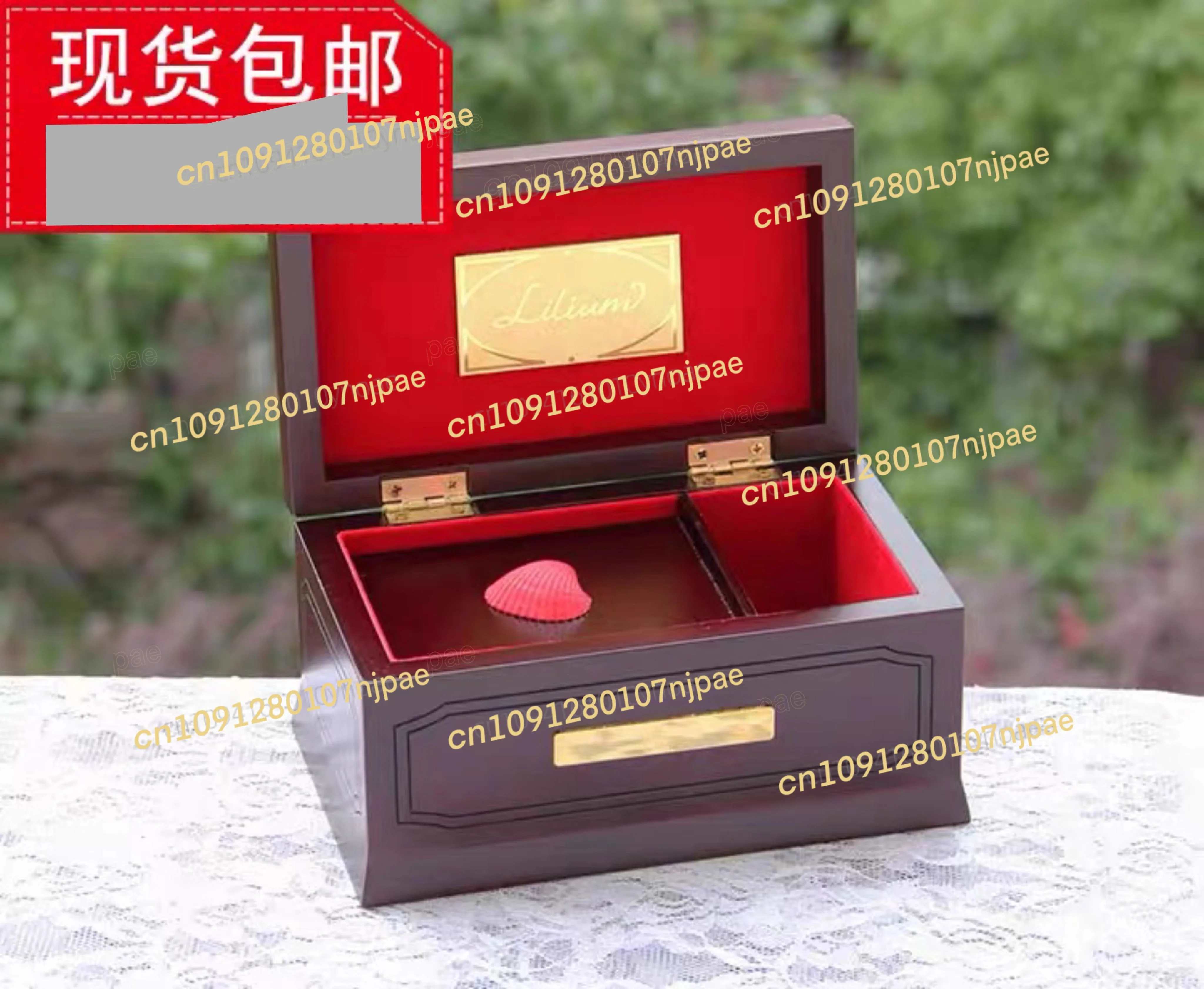 

30 Tones Lilium Elfen Lied original wooden music box solid wood Musical Boxes for Boy/Girl Friend Birthday Valentine's Day Gifts