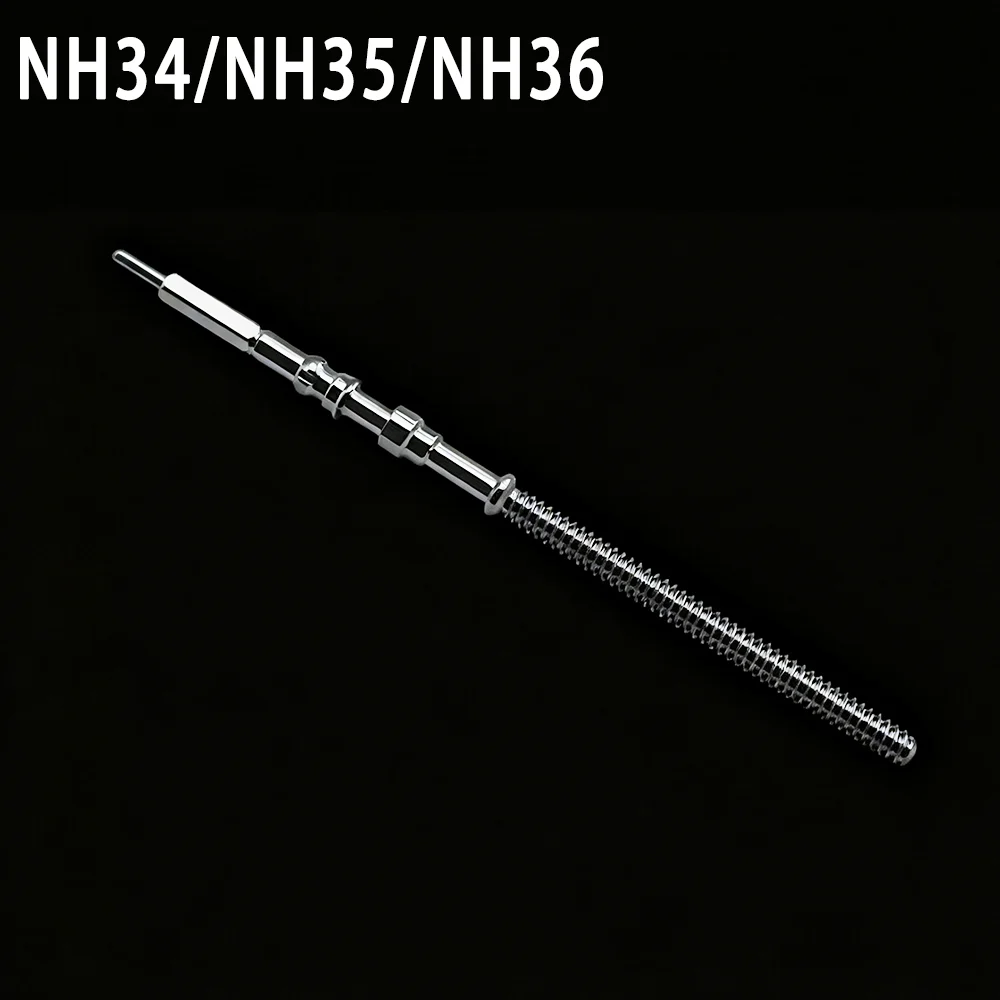 10Pcs/5Pcs/3Pcs Movement Watch Steel Stem Crown Kit Watch Parts For NH35 VK63 Miyota8215 ST2505 Movement Watch Stem Spare Parts