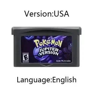 Pokemon-serie GBA-gamecartridge Sweet FireRed Rocket Unbound Radical Red Gaia Quetzal voor GBA