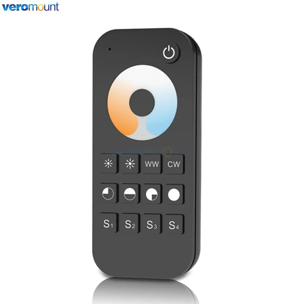 Skydance R7 R7-1 RT2 RT7 RT8C R12 R2 RS2 RK4-2 1 4 8 zonas 2,4G inalámbrico RF temperatura de Color control remoto manual para uso del controlador CCT