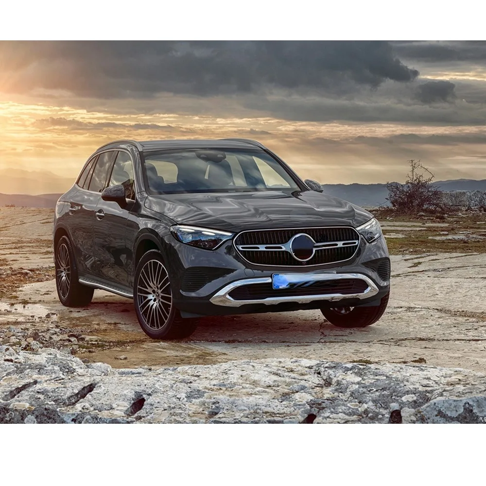 لمرسيدس بنز جديد GLC X254 2023 2025Sport المصد الأمامي مصبغة شواء مدخل شبكة شبكة ضبط الكسوة #2