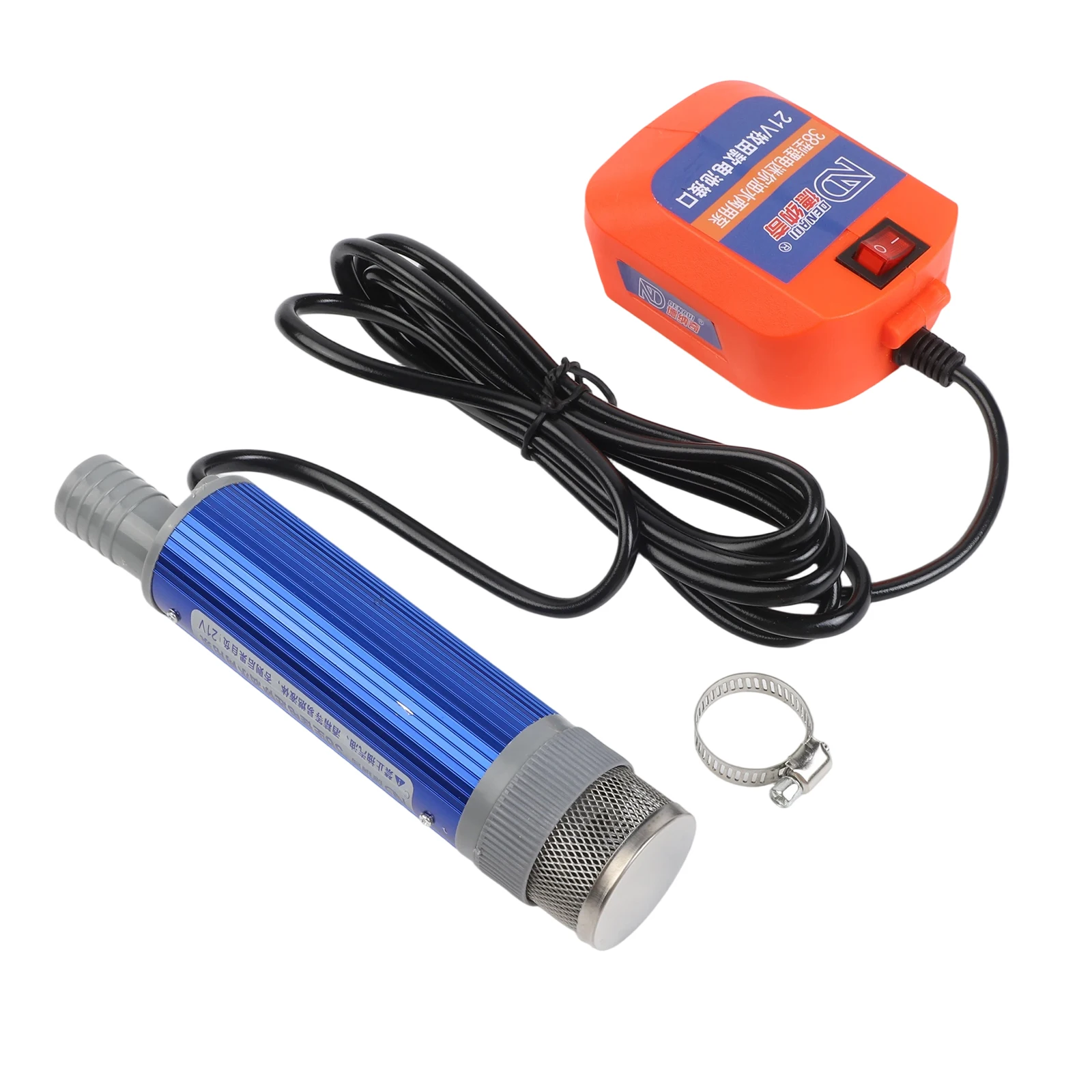 12V Lithium Battery Pump for Diesel and Water 40 60L/min Flow Rate Portable with 2 4m Cable Designed for Easy Operation