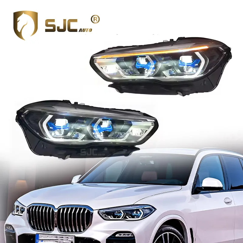 

Hot Selling Car Parts for BMW X5 G05 Laser Headlights 19-23 X5 Upgrade Lighting System High Quality LED Headlights
