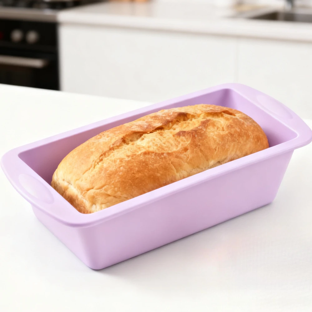 1Pcs Silikon Kuchen Form Rechteckige DIY Brot Brownie Backformen Pan Antihaft Laib Form Wiederverwendbare Haushalt Gebäck Backen Werkzeuge