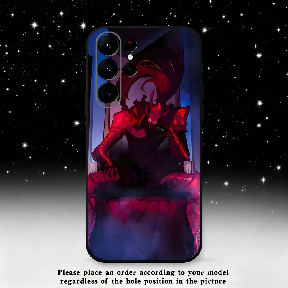 حافظة هاتف أنيمي إيجريس التسوية لهاتف سامسونج S25، S24 Ultra، S20، S30 plus، S22 plus، S23، S30 Ultra 5G غلاف أسود من السيليكون #3